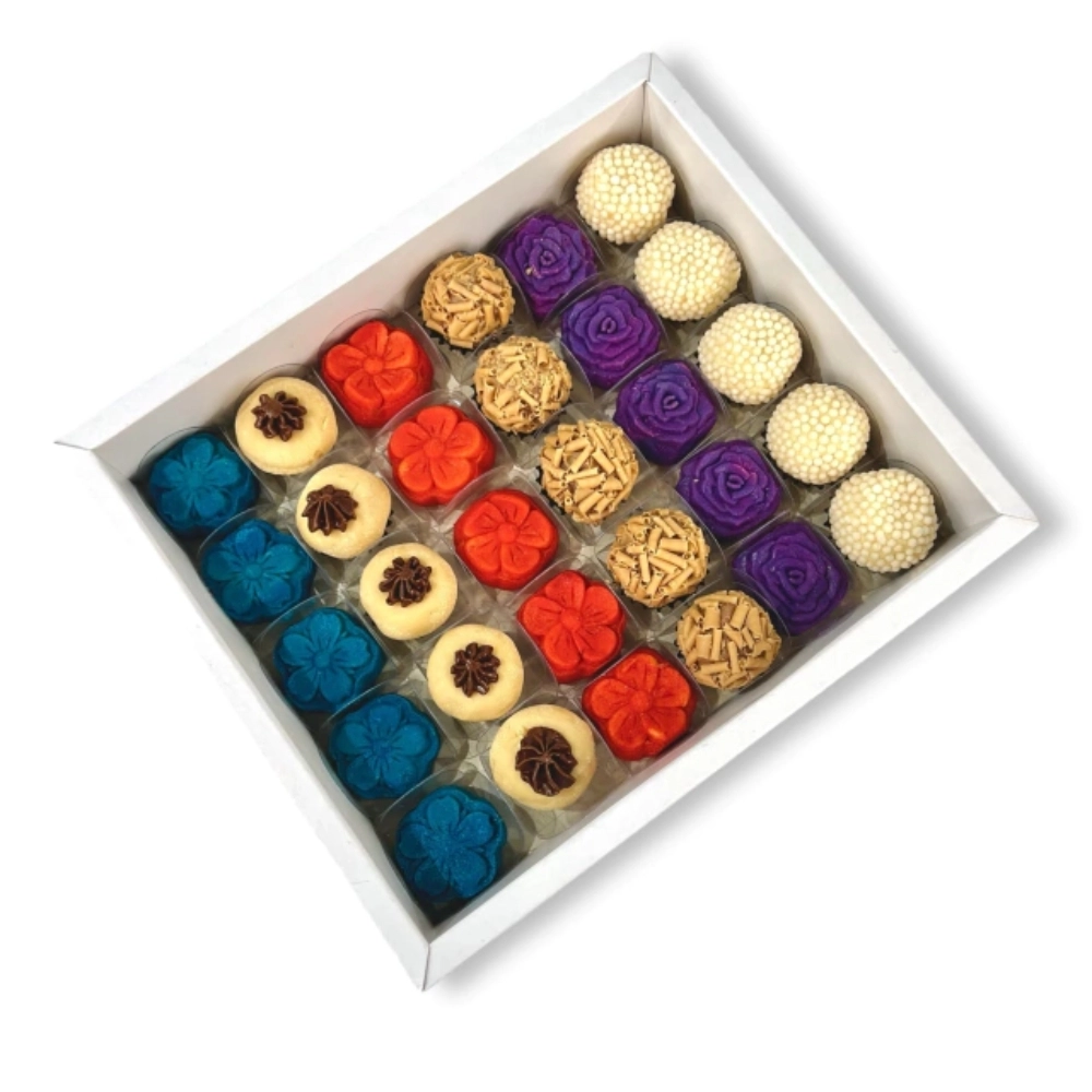 10 Caixas p/ 30 brigadeiros LUXO